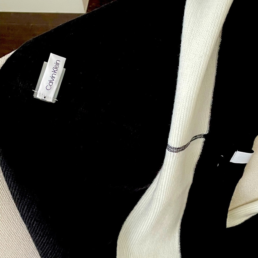 Soft wool loop scarf, Calvin Klein